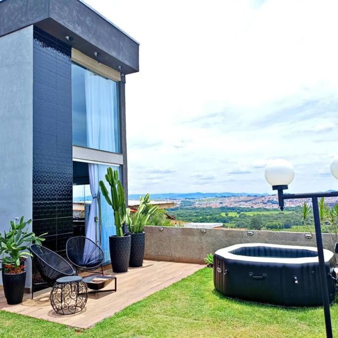 Tiny House Paraiso Minicasas Com Hidromassagem Pouso Alegre Eksteriør billede