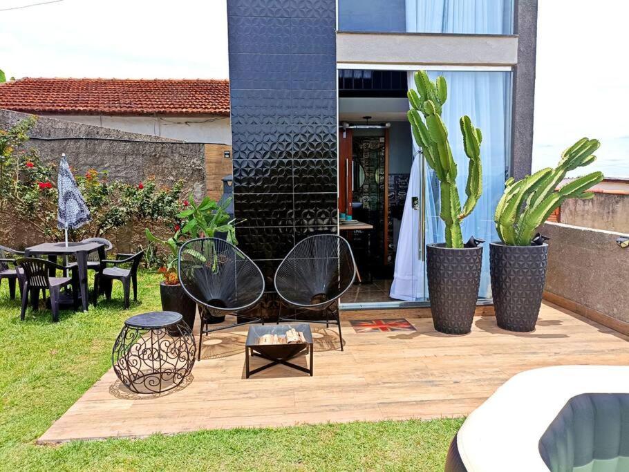 Tiny House Paraiso Minicasas Com Hidromassagem Pouso Alegre Eksteriør billede