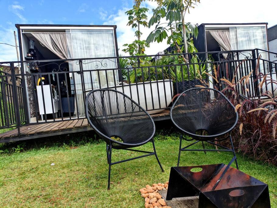 Tiny House Paraiso Minicasas Com Hidromassagem Pouso Alegre Eksteriør billede